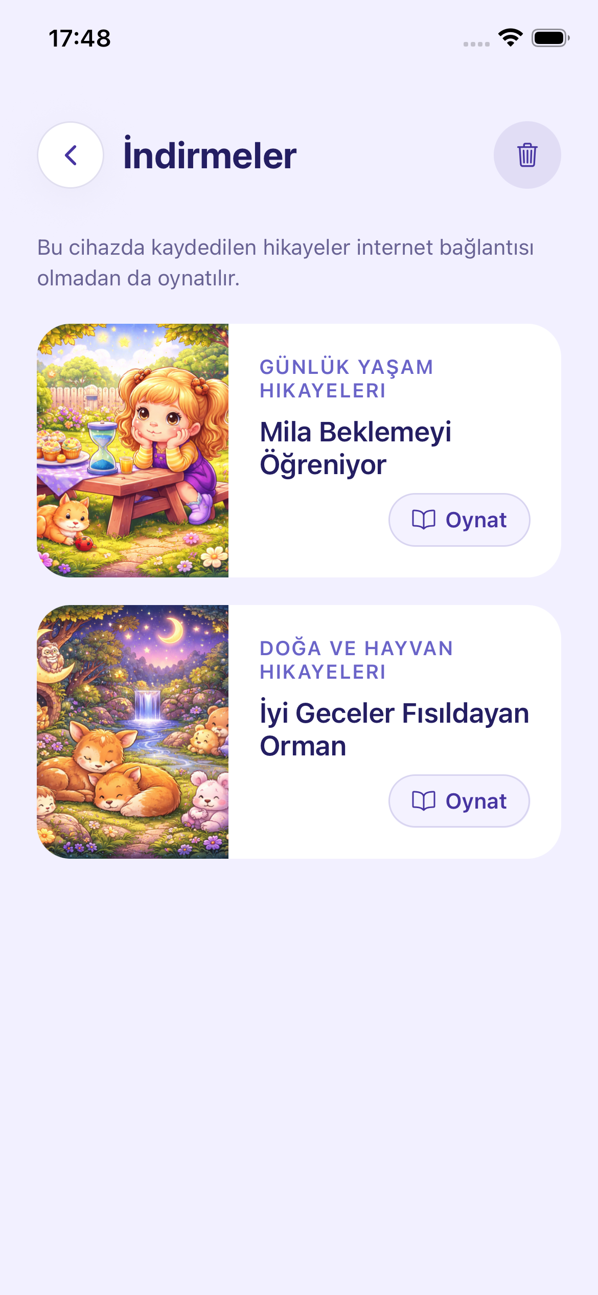 Çevrimdışı kütüphane